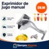 Exprimidor de jugo manual