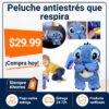 Peluche antiestrés que respira