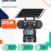Cámara de seguridad con panel solar