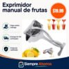 Exprimidor manual de frutas