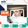 Espejo LED para auto
